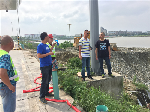 成绵广汉站水毁抢险工程施工简讯及进度