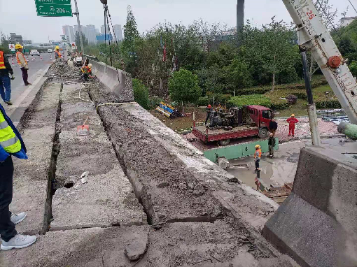 成绵高速公路跨金沙江西路桥梁应急抢险工作提前完成