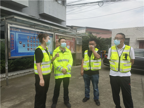成绵公司纪委开展防疫防汛督导检查