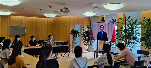 成绵公司团委组织团员青年收看庆祝中国共产主义青年团成立100周年