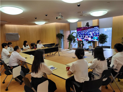 成绵公司党委组织各党支部同步收看四川省第十二次党代会开幕会